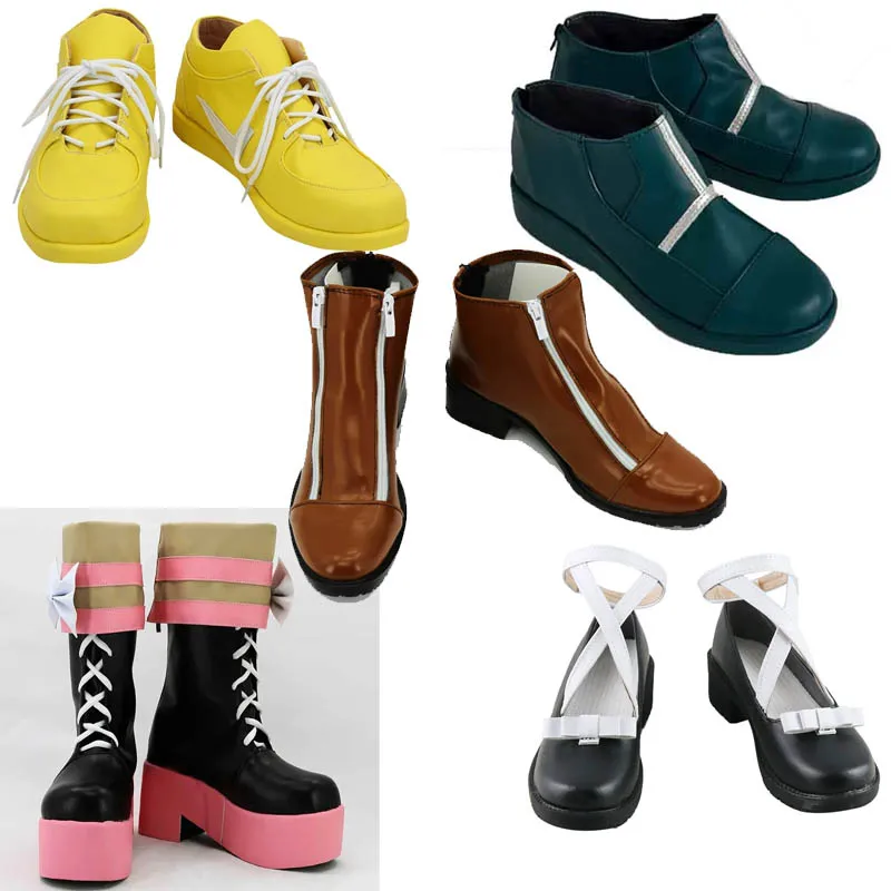 Dangan V3 Kazuichi Souda Nagito Komaeda Shoes Utsugi Kotoko Cosplay Saihara Shuichi Tojo Kirumi Boots Halloween