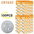 100PCS CR1632