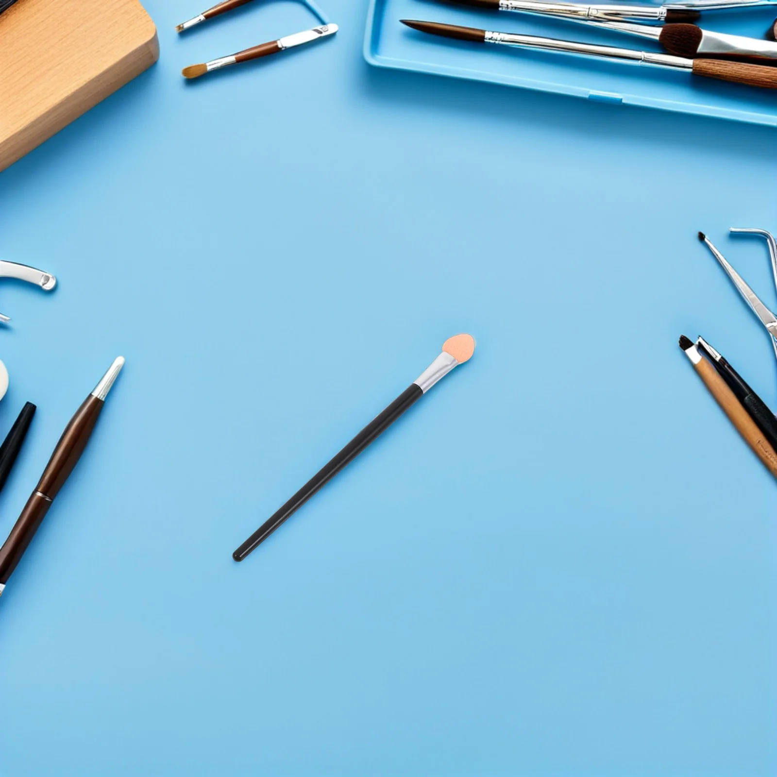 50 قطعة الإسفنج Daubers فرشاة ناعمة تطبيقها الحبر مزج الحرفية الفن الإسفنج DIY بها بنفسك مشاريع أداة تفصيل دقيقة