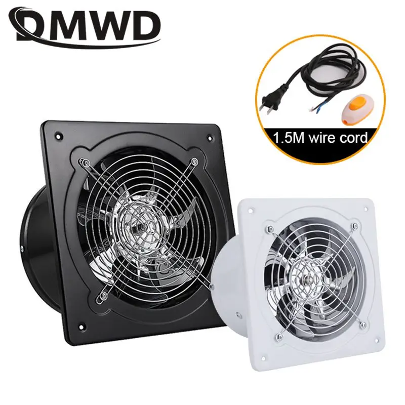 4/6 inch Extractor Fan Household Air Ventilator Kitchen Bathroom Ceiling Silent Exhaust fan Blower Corrosion Resistance 110V 220