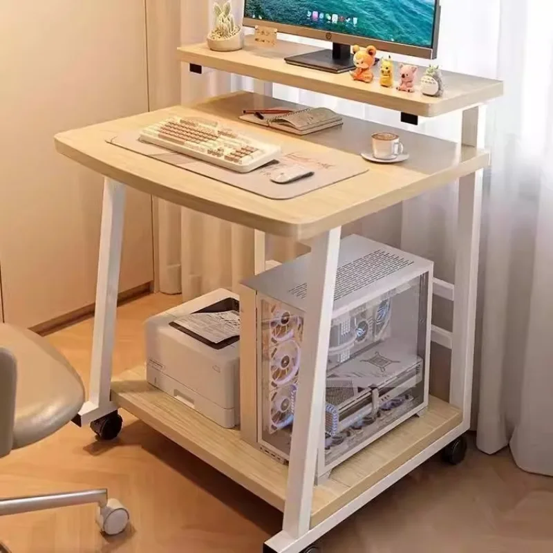 

Removable desktop computer desk Bedroom Bedside desk Small apartment notebook workbench Home learning writing table