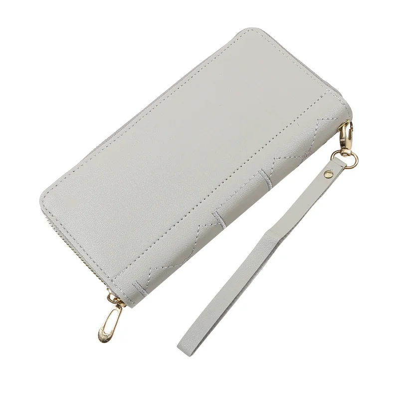 High Quality Women Wallet Anti-theft Leather Wallets For Woman Long Zipper Large Ladies Clutch Bag Female Purse Card Holder