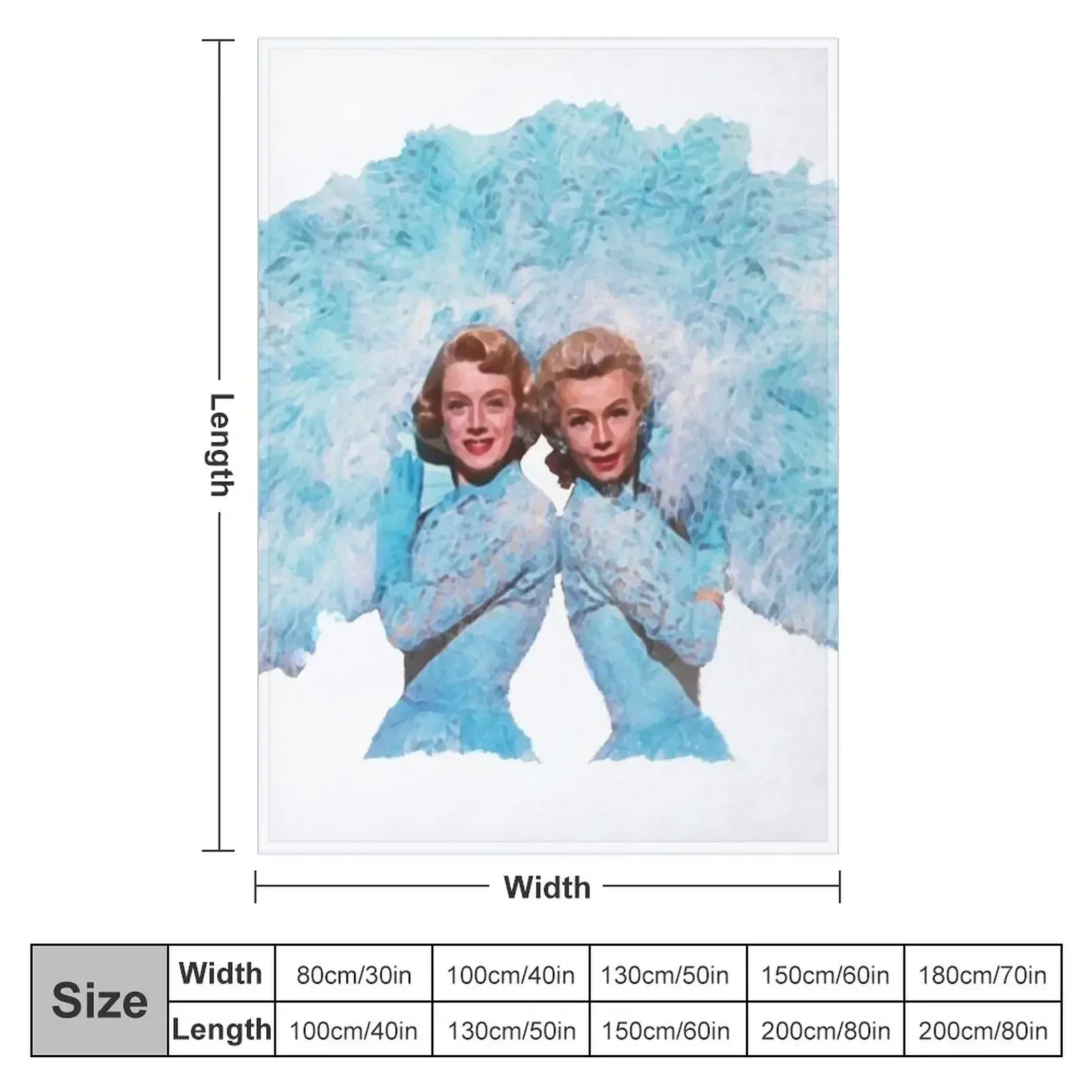 Sisters - Watercolor Throw Blanket Travel wednesday Designers Loose Sofa Summer Blankets