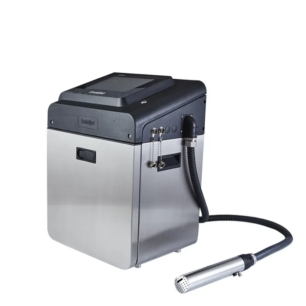 Latest Type V680 Integrated inkjet printer printing on an aluminum beer can