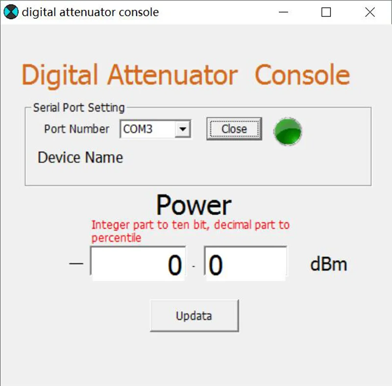 Imagem -04 - Atenuador Digital rf 30db Step 0.25db Atenuador Digital Pogrammable Atenuador Oled Display para rf Radioradioradioamadorismo Amplificador Lf6ghz