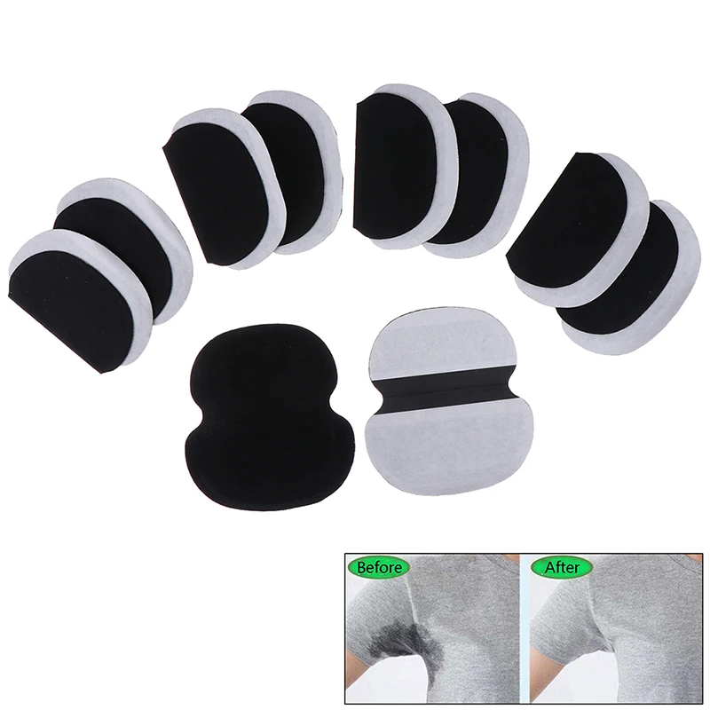 Almohadillas de sudor para axila, protector de transpiración, desodorante absorbente, 5 pares