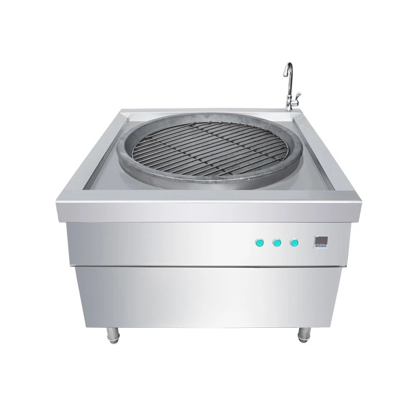 

Dry steaming stove, commercial electric heating stove, iron pot, dry steaming ribs equipment 380V constant temperature