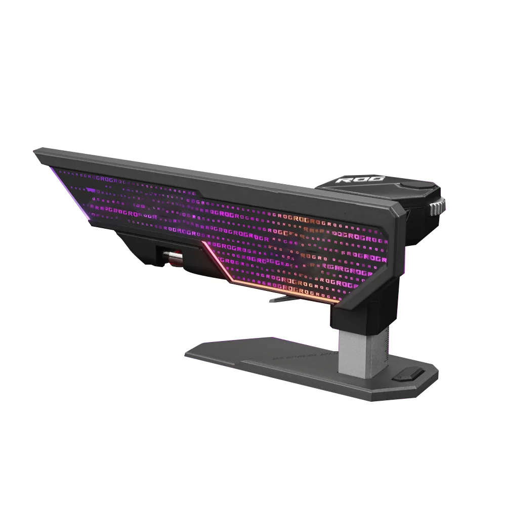 Helios VGA Stand XH01 Graphics Card Holder AURA SYNC Horizontal Adjustable Republic of Gamers MOD ASUS ROG Herculx GPU Bracket