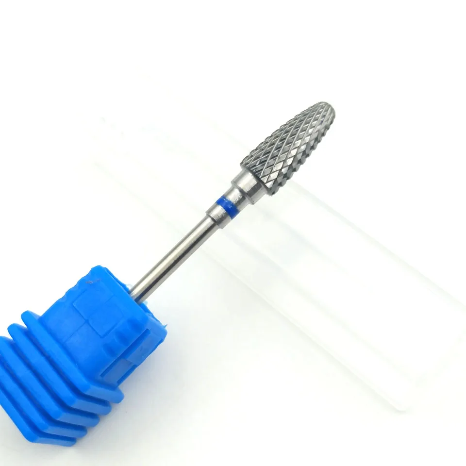 Hytoos 5 Maat Wolfraamcarbide Nagel Boor Roterende Manicure Snijders Bits Voor Manicure Boor Accessoires Gel Verwijderen