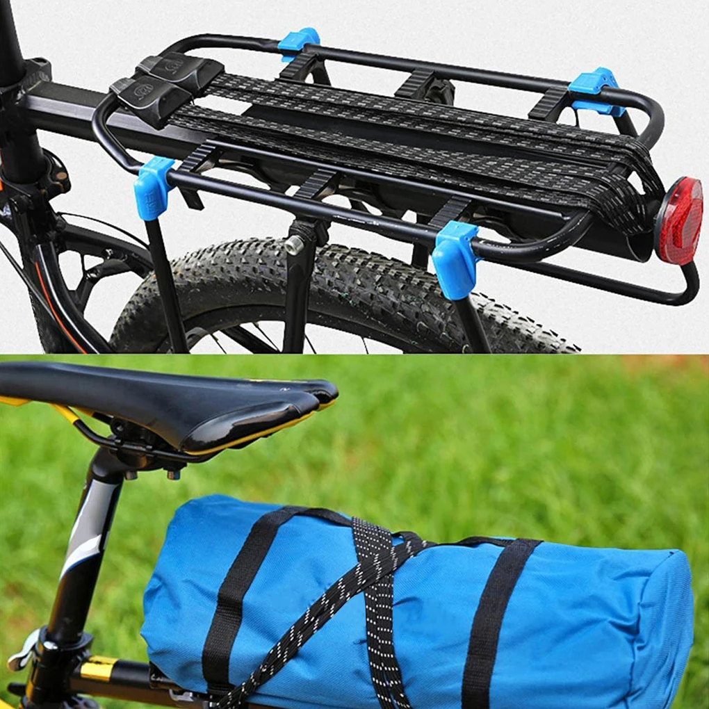 3 Pieces Bicycle Luggage Lashing Strap Electric Vehicle Elastic Binding Belts