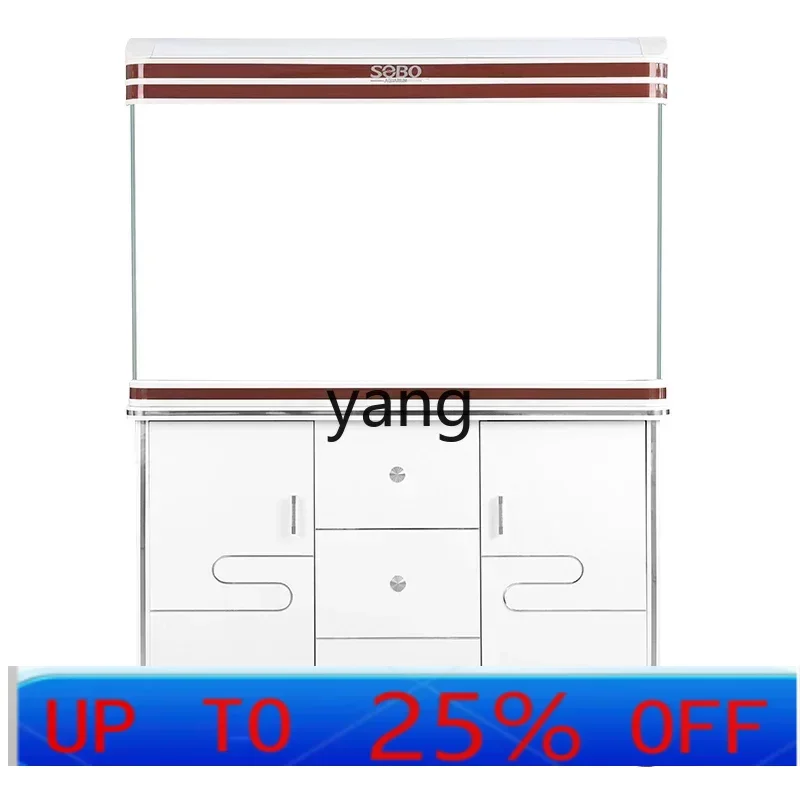 LTT small and medium one meter large high definition rectangular goldfish tank living room aquarium