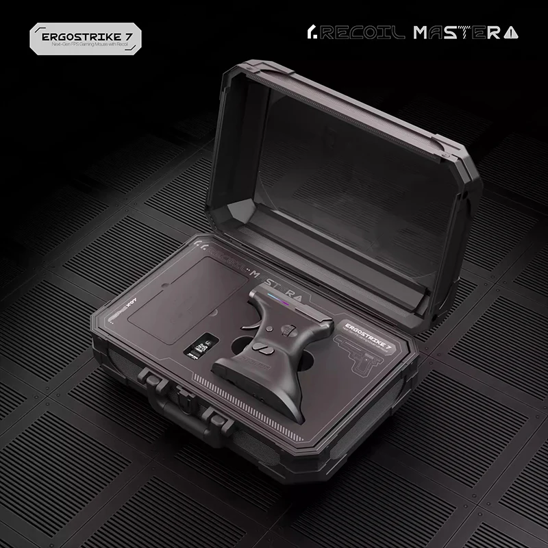 RAGNOK E-sports ガン型マウス ErgoStrike 7 ワイヤレス 2.4G Bluetooth