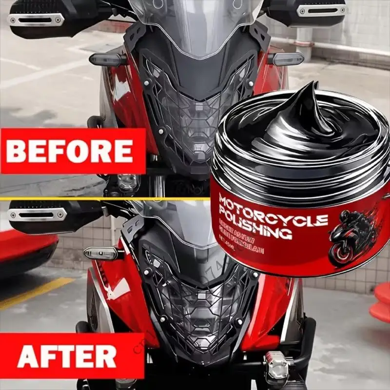 Oil Based Wax Fast Drying Wax for Restoring On Motorcycle Plastic Parts