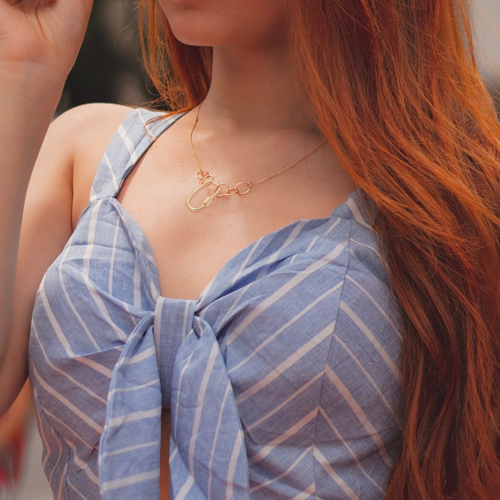 

1Pcs Oval Screw Carabiner Lock Unique Design Easy Install Necklace Bracelet Link Connector Jewelry DIY Accessories