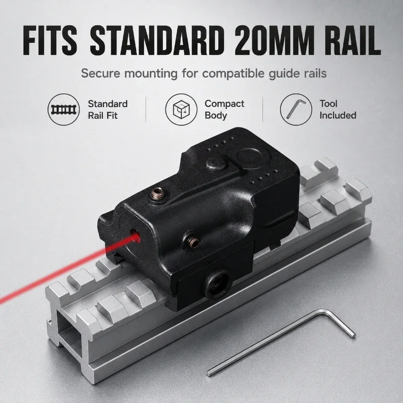 Lightweight Nylon Positioning Accessory Fine Tunable Alignment Device Fit 20mm Standard Mount Rail Easy Installation