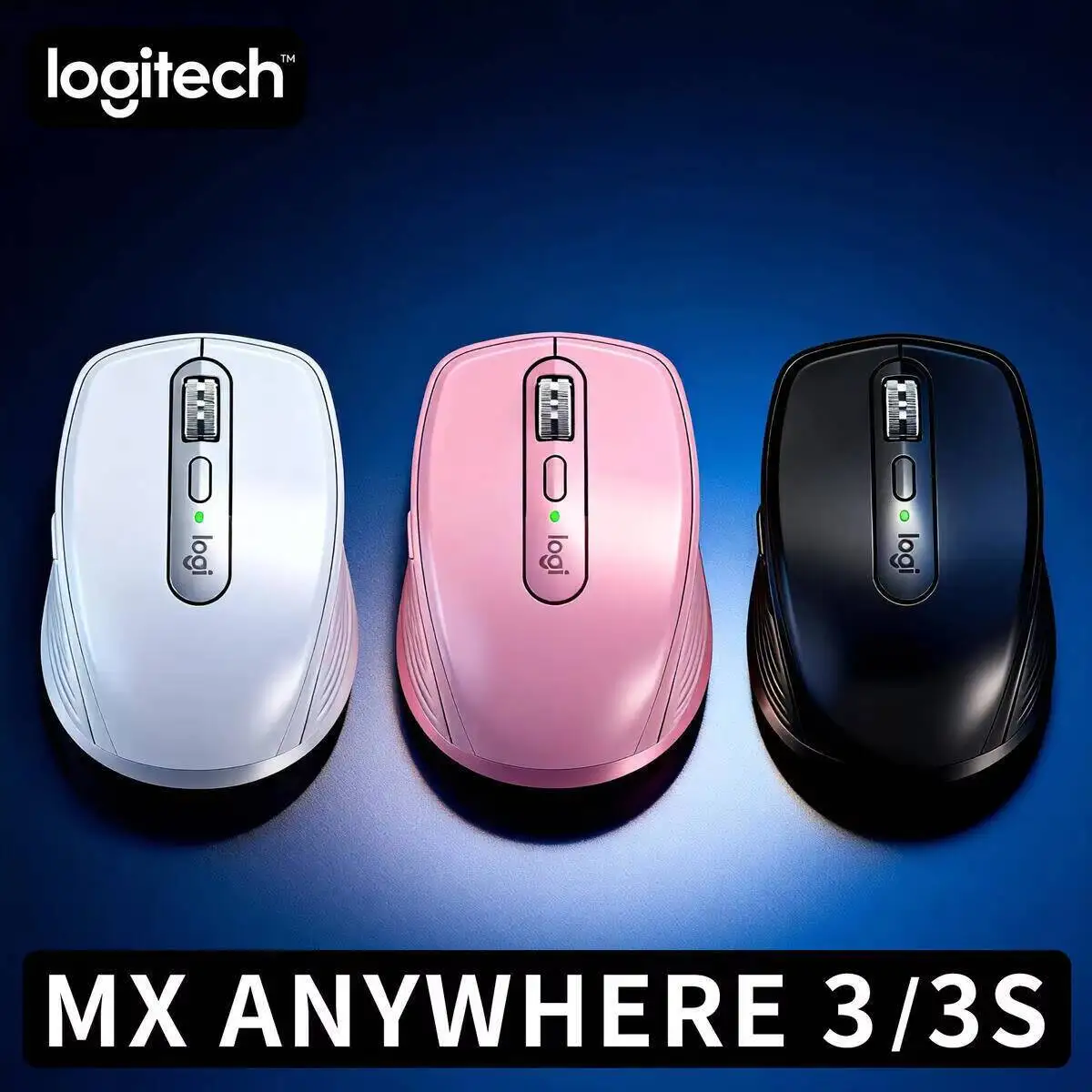 

Logitech Master Series MX Anywhere 3S Bluetooth Беспроводная бесшумная мышь Мягкий звук Офисный женский планшет