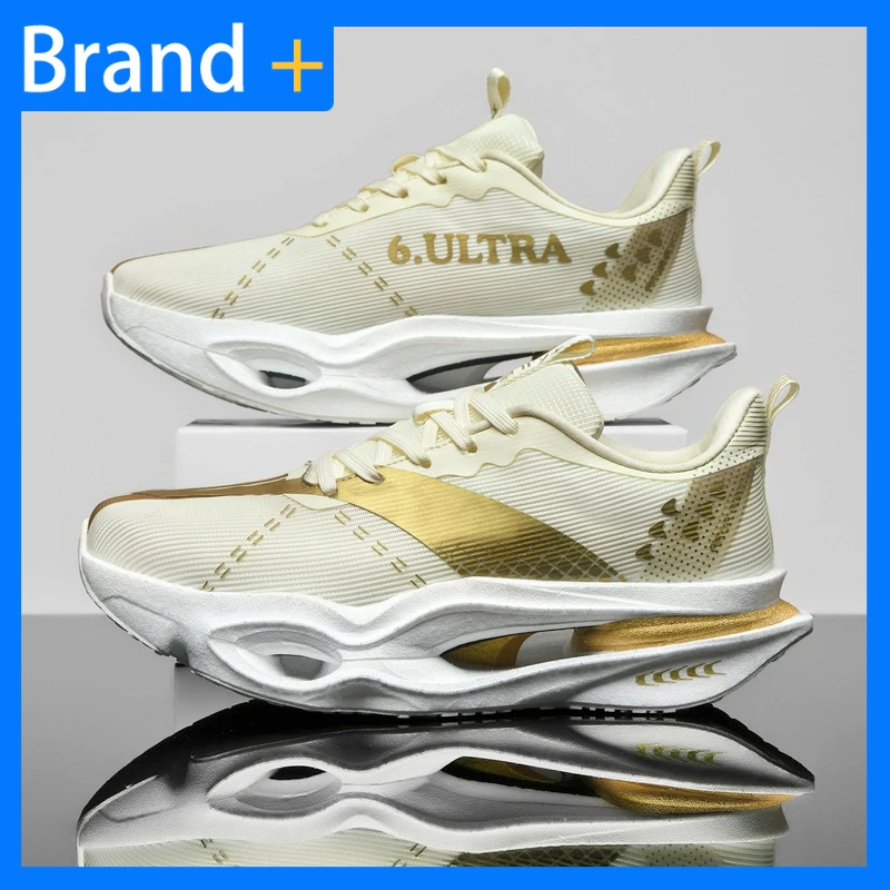 

Мужские спортивные кроссовки с мягкой эластичной подошвой, удобные, нескользящие, для тренировок, повседневные, дышащие, для фитнеса и бега, унисекс