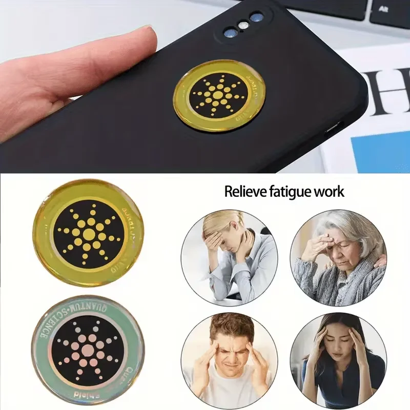 EMF Blocker Sticker for Health Safety,Quantum Anti Radiation Phone Shield,Reduce EMF Wave for Pregnant Women Kids at Home Office
