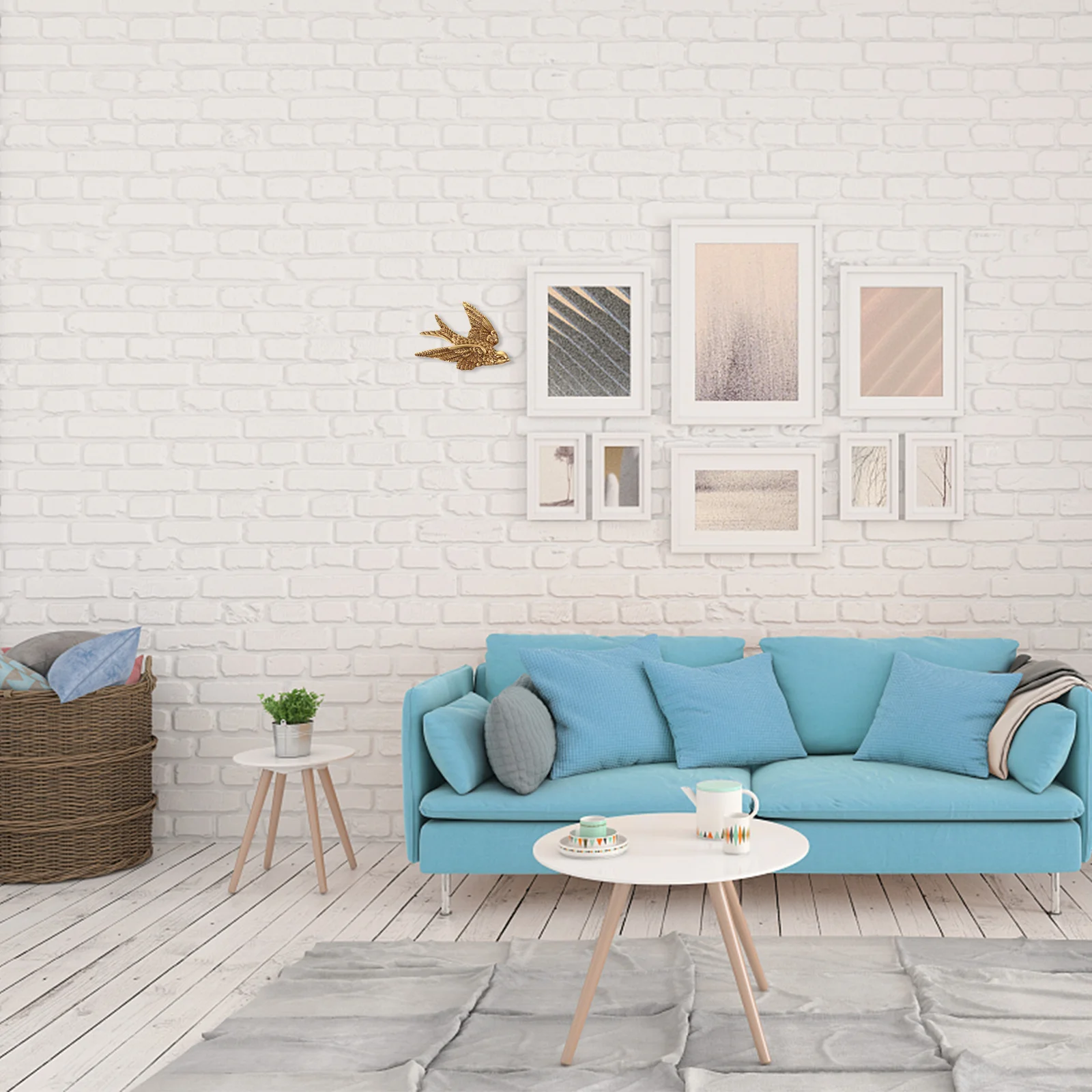 

Swallow Wall Decoration Resin Vivid Hanging Pendant for Home Bedroom Living Room Garden Wall Art Decor Swallow Ornament