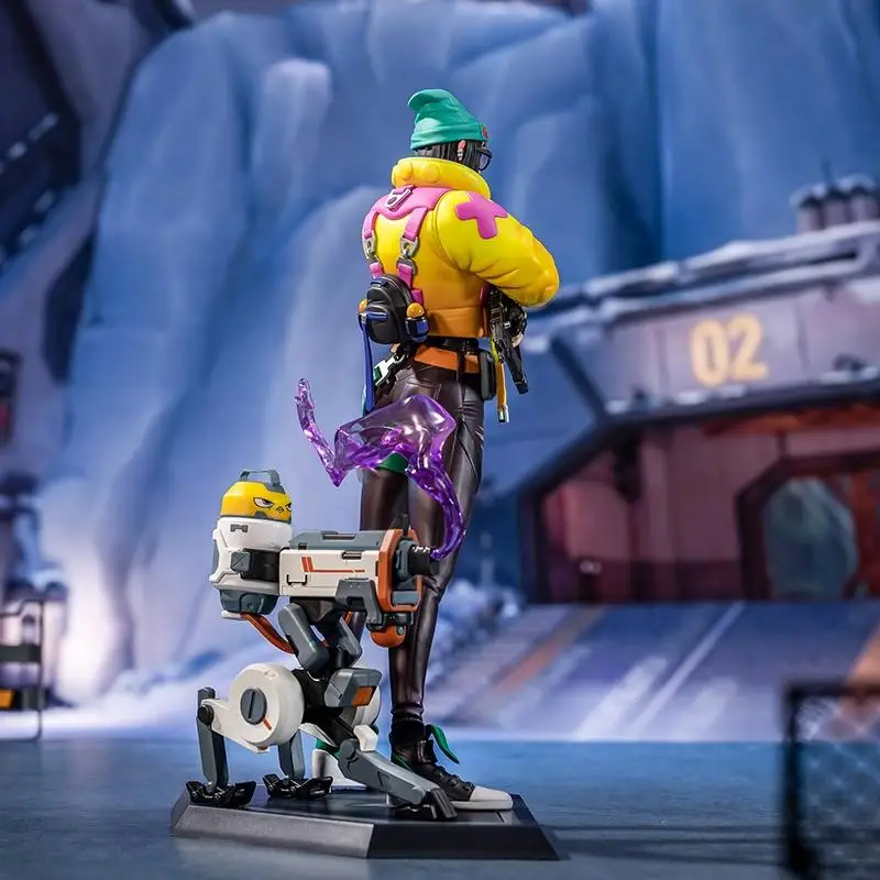 لعبة VALORANT الشكل Killjoy عمل الشكل 1/6 مقياس أنيمي الشكل البلاستيكية نموذج لعبة المحيط ديكور لعبة هدية