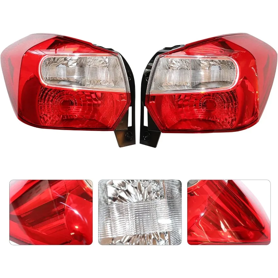 مجموعة مصابيح الذيل لـ 20122016 سوبارو امبريزا و 20132015 XV Crosstrek مصابيح الفرامل 84912FJ060PFM 84912FJ070PFM استبدال مباشر #6