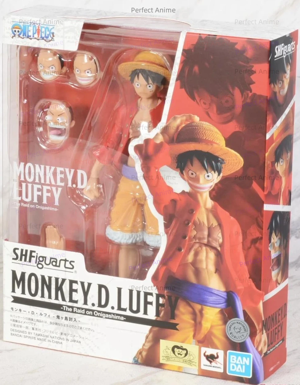 

В наличии Bandai SH Figuarts Monkey D. Luffy Invasion of Onigashima SHF Фигурка Коллекционная модель игрушки Фигурка Подарки