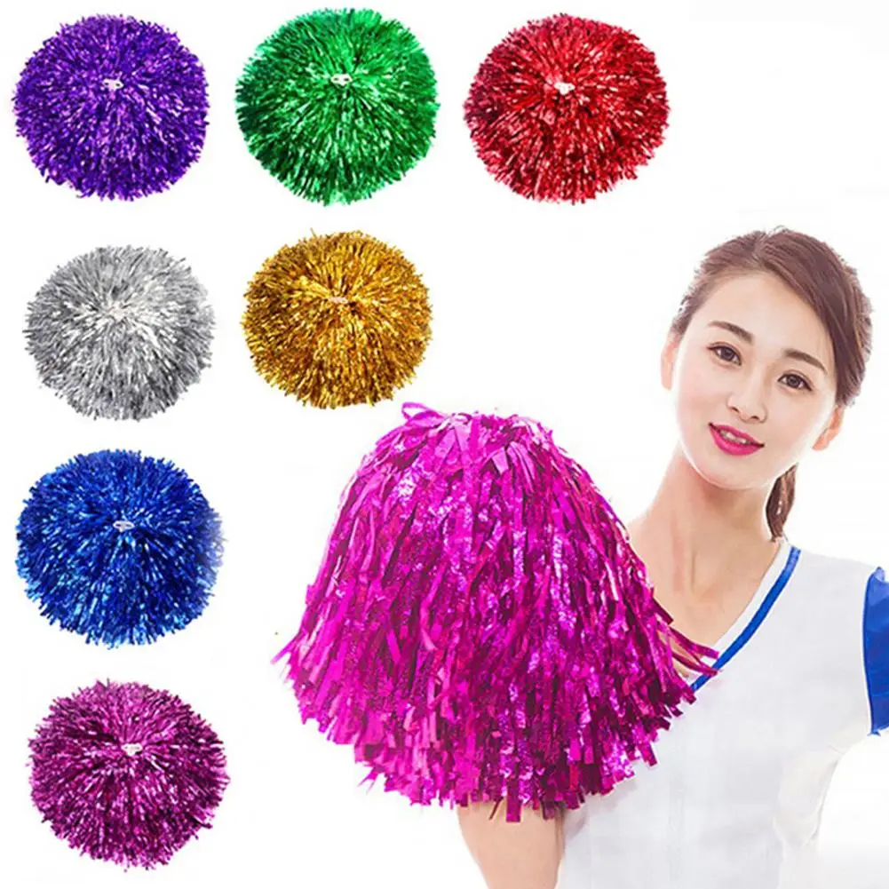 Cheerleader Hand Flower  Practical Durable Compact  Double Pass Cheerleader Hand Flower Ball Decoration for Basketball