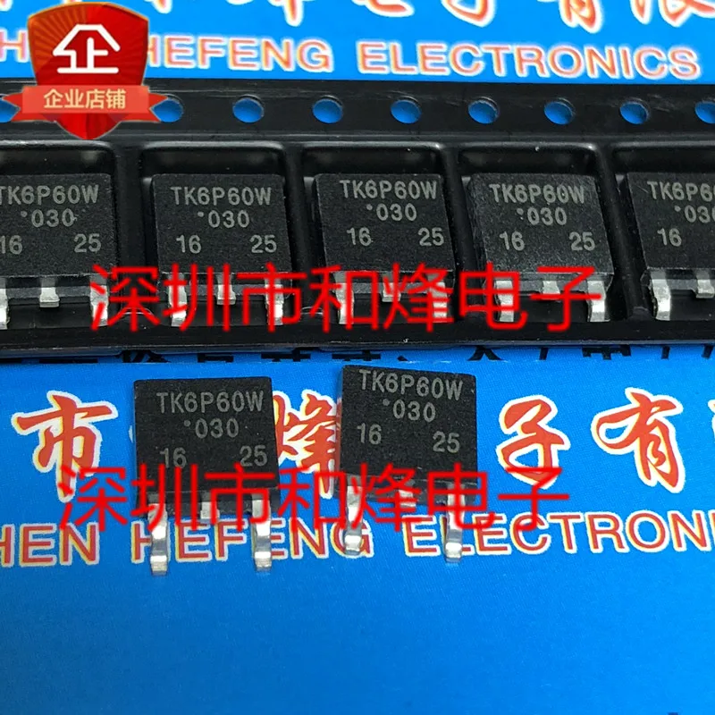 5PCS-10PCS K6P60W TK6P60W TO-252 600V 6.2A NEW AND ORIGINAL ON STOCK