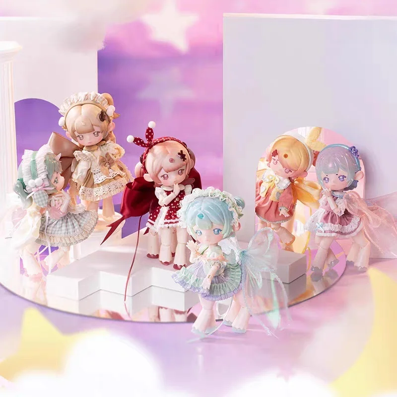 

Penny Box Dreamlike Tea Party Daydream Series BJD слепая коробка игрушки ПВХ Mystery Box фигурка Obtisu 11, кукла, коллекционная модель, подарки
