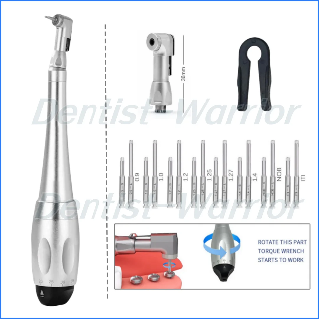 Dental Universal Torque Wrench Handpiece Screwdriver Prosthetic Kit For Dental Clinic Dentistry Repair Tools