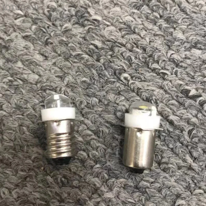 【O】1 قطعة 3/4.5/6 فولت 0.5 وات E10 لمبة شعلة LED |   لمبة بديلة بيضاء 6000K للمصابيح الكاشفة والفوانيس