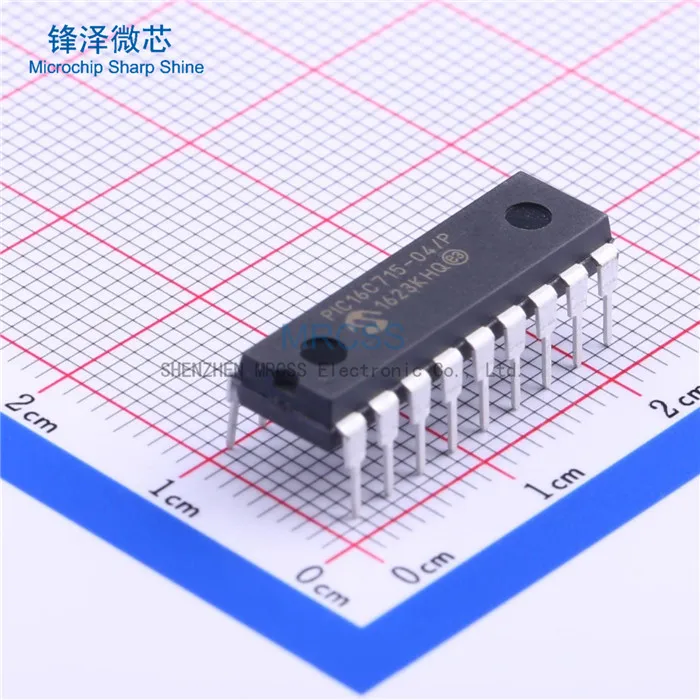 1PCS/LOTE PIC16C715-04/P PIC16C715 DIP-18 100% New and original