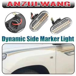 Luces de señal de giro dinámicas Led, marcador lateral para Renault Clio Trafic Kangoo Twigo Dacia Logan Duster Nissan Interstar Primastar, 2 uds.