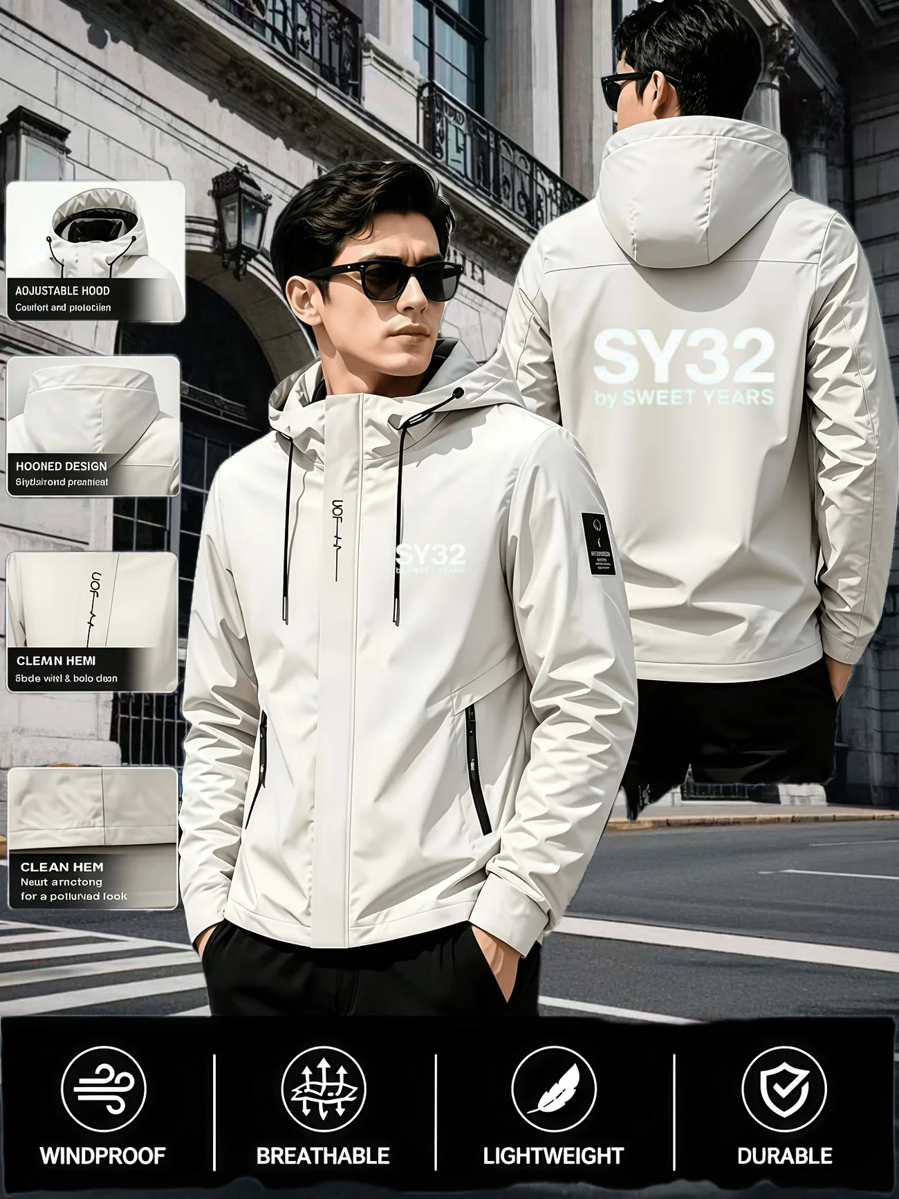 Men'S Fashion Light Jacket - Мужская куртка премиум-класса в стиле «лёгкой