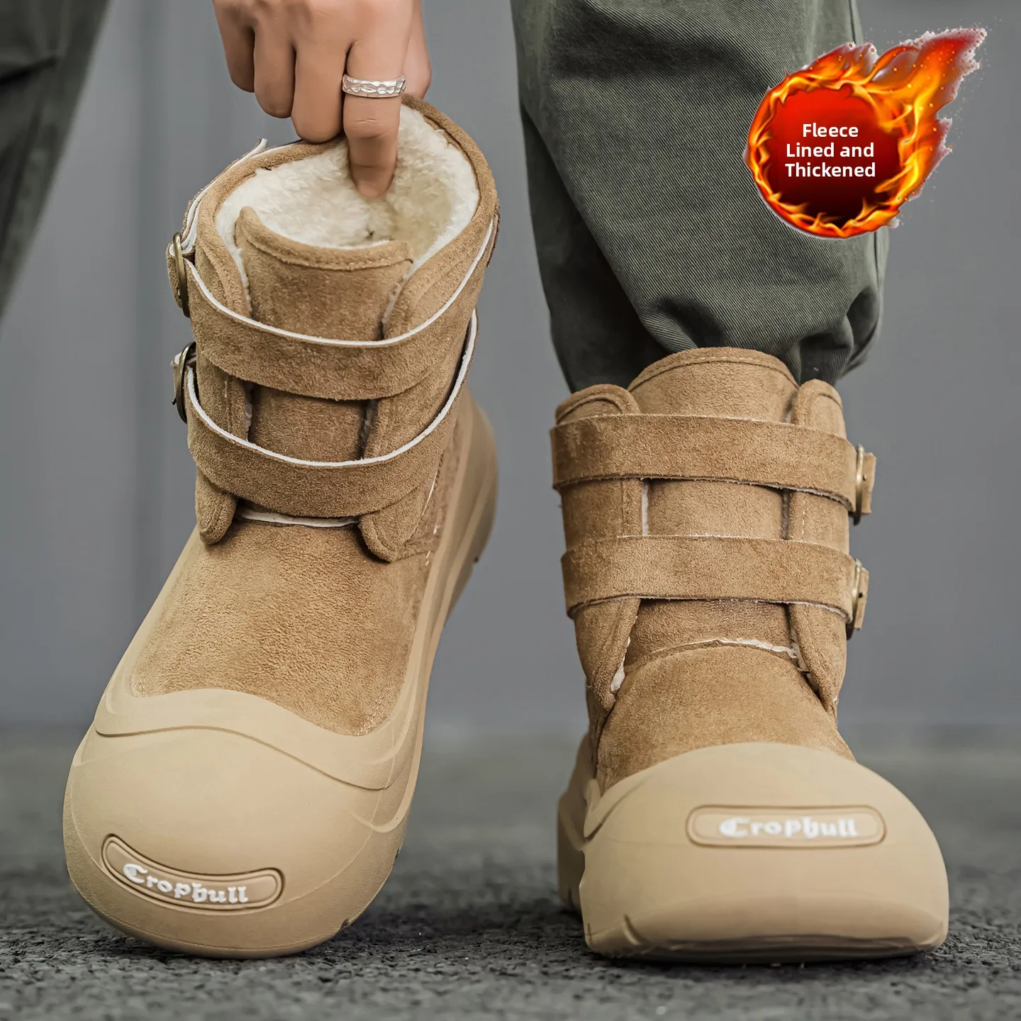 bottes-de-neige-a-semelle-epaisse-doublees-de-polaire-chaussures-d'hiver-pour-hommes-style-couple-chaussures-en-coton-chaudes-et-confortables-bottes-a-bout-rond