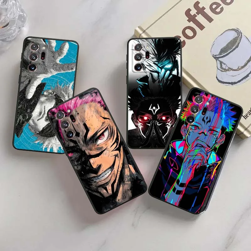 

Anime J-Jujutsu Kaisen Gojo Phone Case For Samsung A73 A72 A71 A55 A54 A53 A52 A51 A13 A22 A16 A15 A05s A14 A05 A06 5G Black