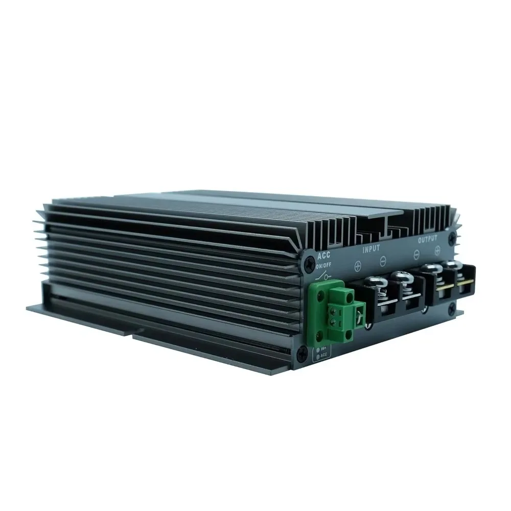 DC to DC 12V 24V to 56V 10A 560W Charge 48V Battery Converter for Using Charging in RVs Vehicles Boats Yachts with Acc Ignition