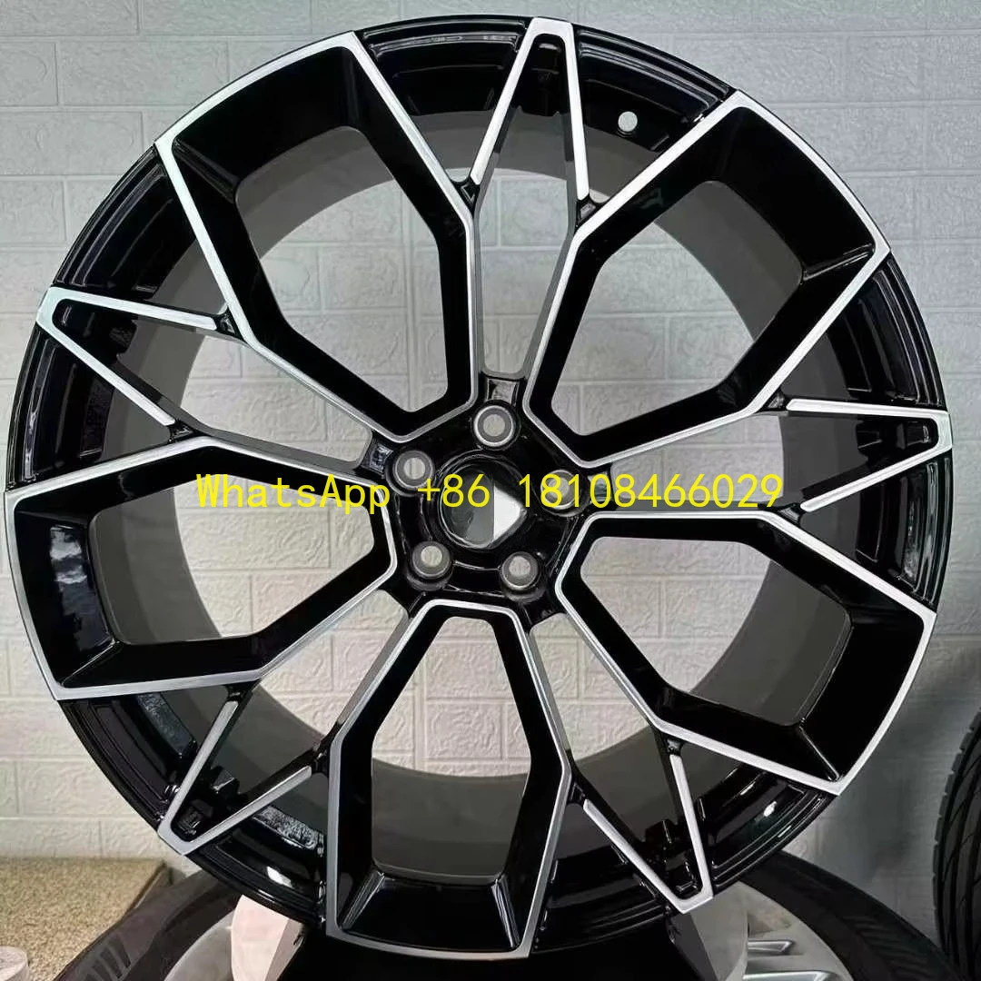 

New 35mm ET for 001 Custom Forged 20/21/22 Inch Aluminum Alloy Wheels 5*108 Machine Face with Multi-Spoke Design