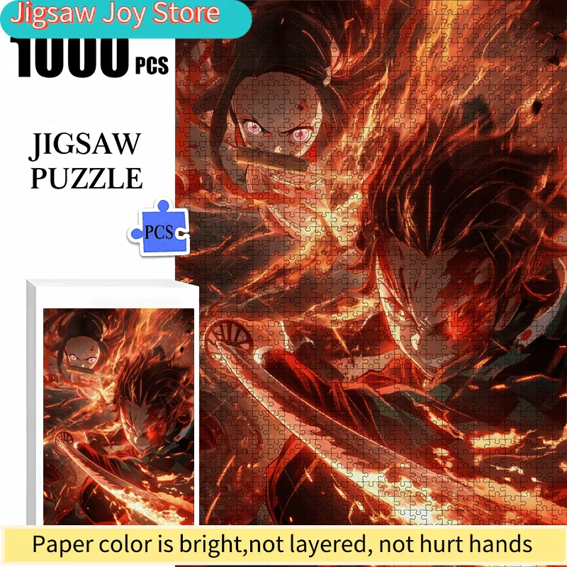 

Наборные бумажные пазлы «Красивый аниме-герой» с художественной тематикой — хит продаж. Для семейного досуга и развлечений. Цветные.