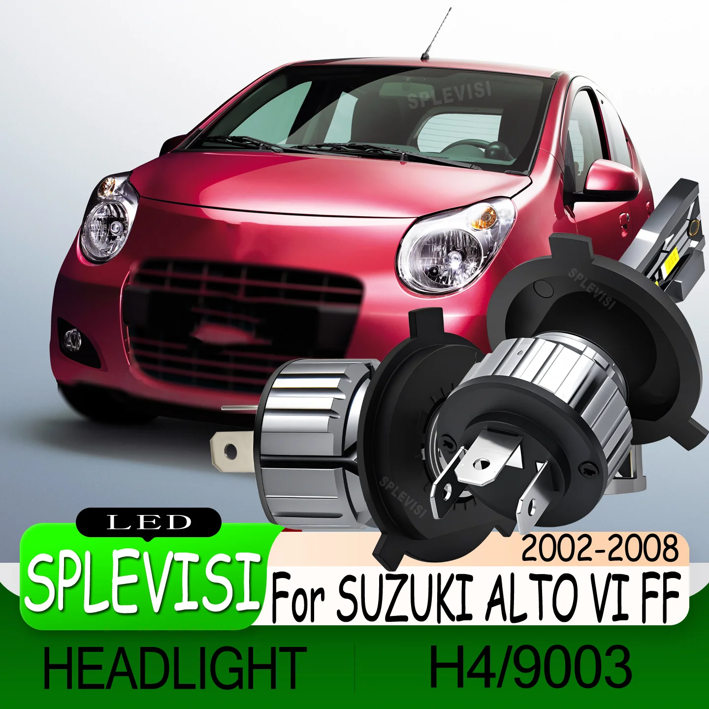 

for Night Driving Off-Road Foggy Days Stable Performance LED Headlight For SUZUKI ALTO VI FF 2002 2003 2004 2005 2006 2007 2008