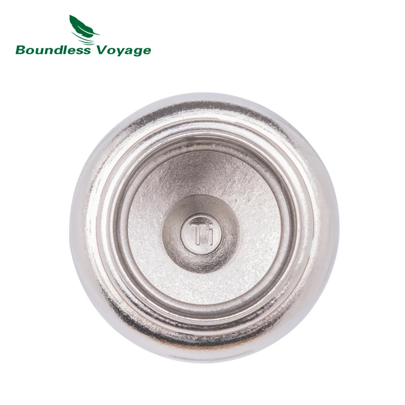 Boundless Voyage Flacone sottovuoto in titanio da 500 ml Bottiglia termica sportiva con tazza Brocca per bere isolata Bollitore per conservazione calda o fredda