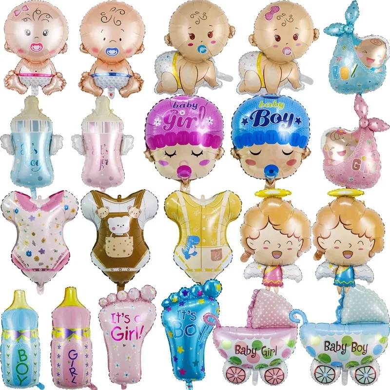 Disney Children's Clothing Full Moon Baby One Year Style Bottle Decoration Aluminum Film Balloon