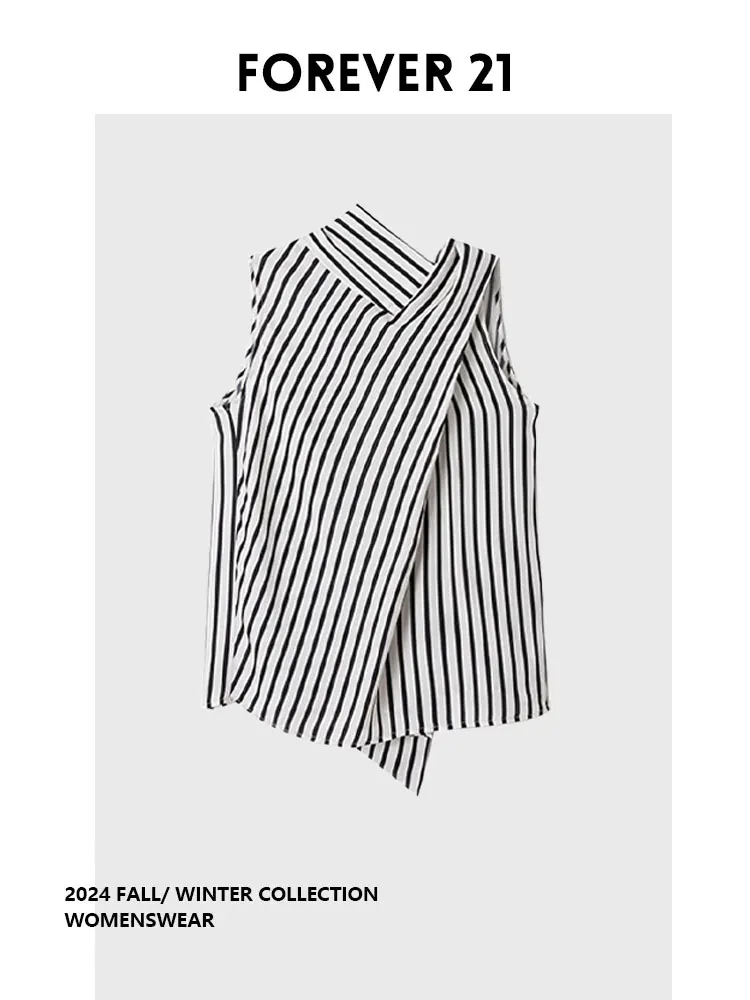 

Женский офисный топ Forever 2 Little Fraance Sle Ne, дизайн в полоску, новинка, бренд, большие размеры