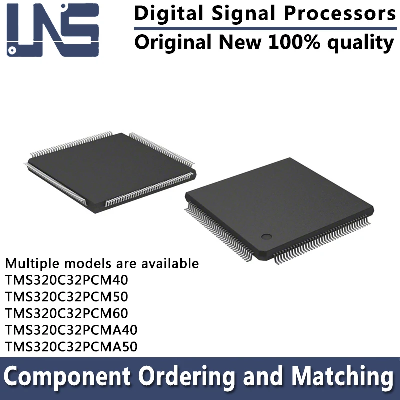 1PCS TMS320C32PCM40 TMS320C32PCM50 TMS320C32PCM60 TMS320C32PCMA40 TMS320C32PCMA50 BQFP-144 Digital Signal Processors