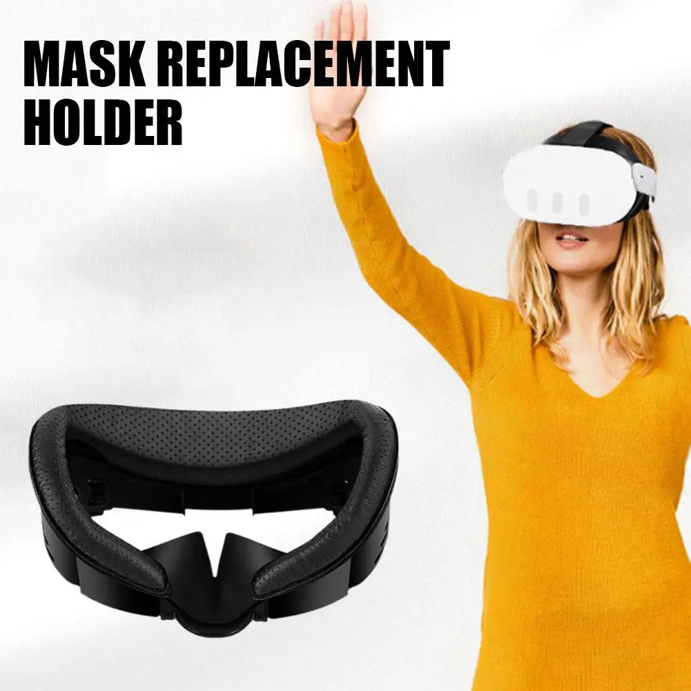 Voor Meta Quest3 Masker Telescopische Verstelling Masker Schuim Kussen Vervanging Anti-Lekkage Houder Verbreden Gezichtsbedekking Voor Vr Accessoires