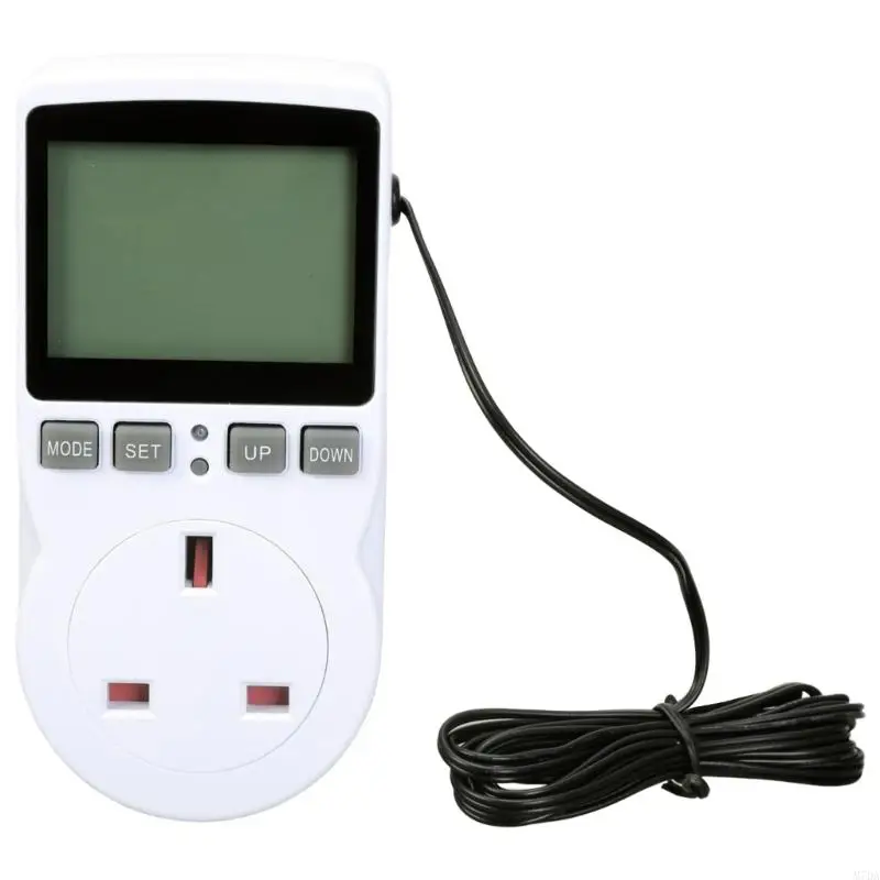 

M7DA Energy Saving Backlit Display Intelligent Plug In Thermostat For Accurate Temperature Control Efficient Heating Cooling