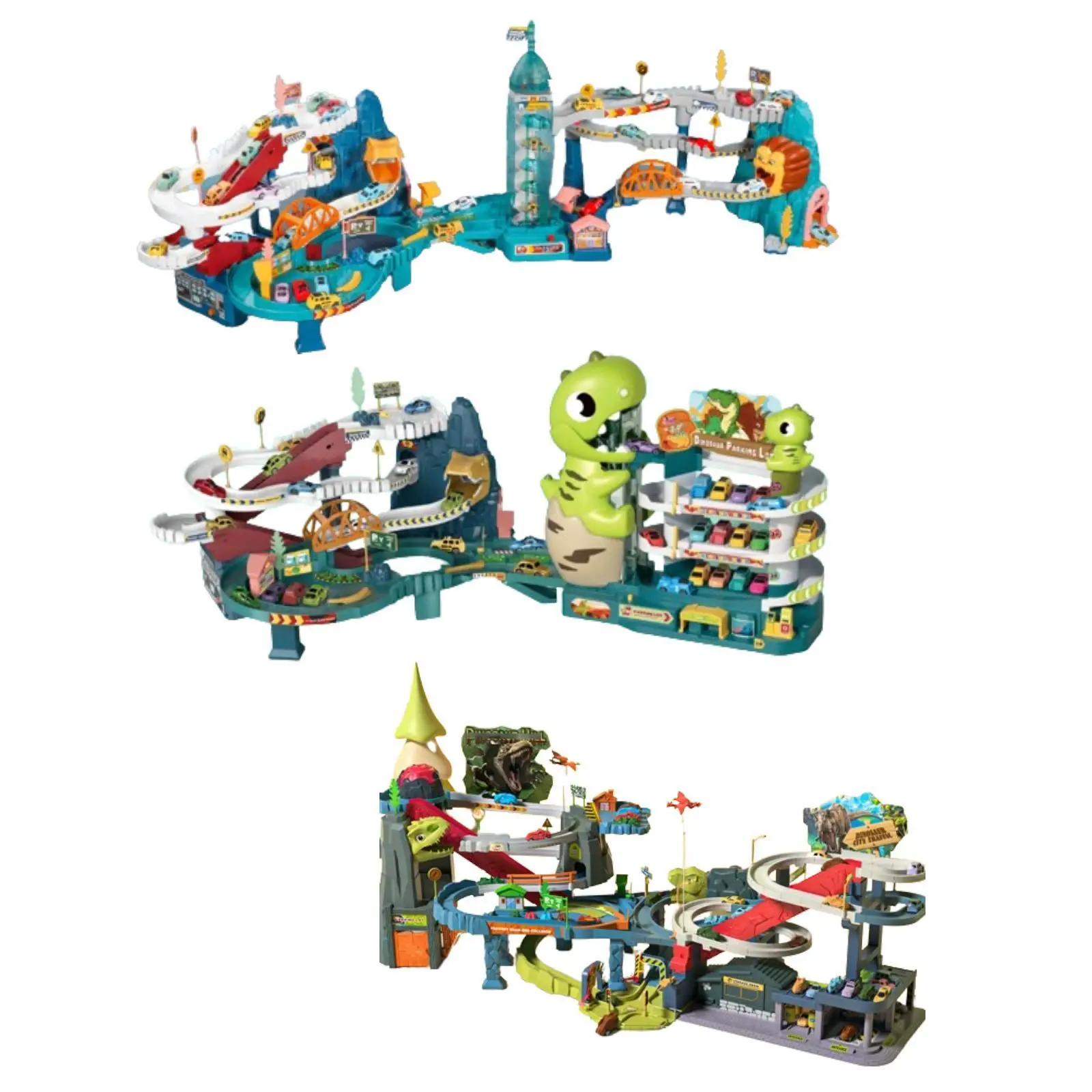 Dinosaurier-Spielzeug, Feinmotorik, flexibles Gleis-Spielset, Dinosaurier-Track-Spielzeug für Kleinkinder, Kinder, Jungen, Mädchen, Kindergarten, Geburtstagsgeschenk