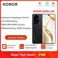 Global Version Honor 200 Pro 5G SmartPhone Snapdragon 8 Gen 3 6.78\