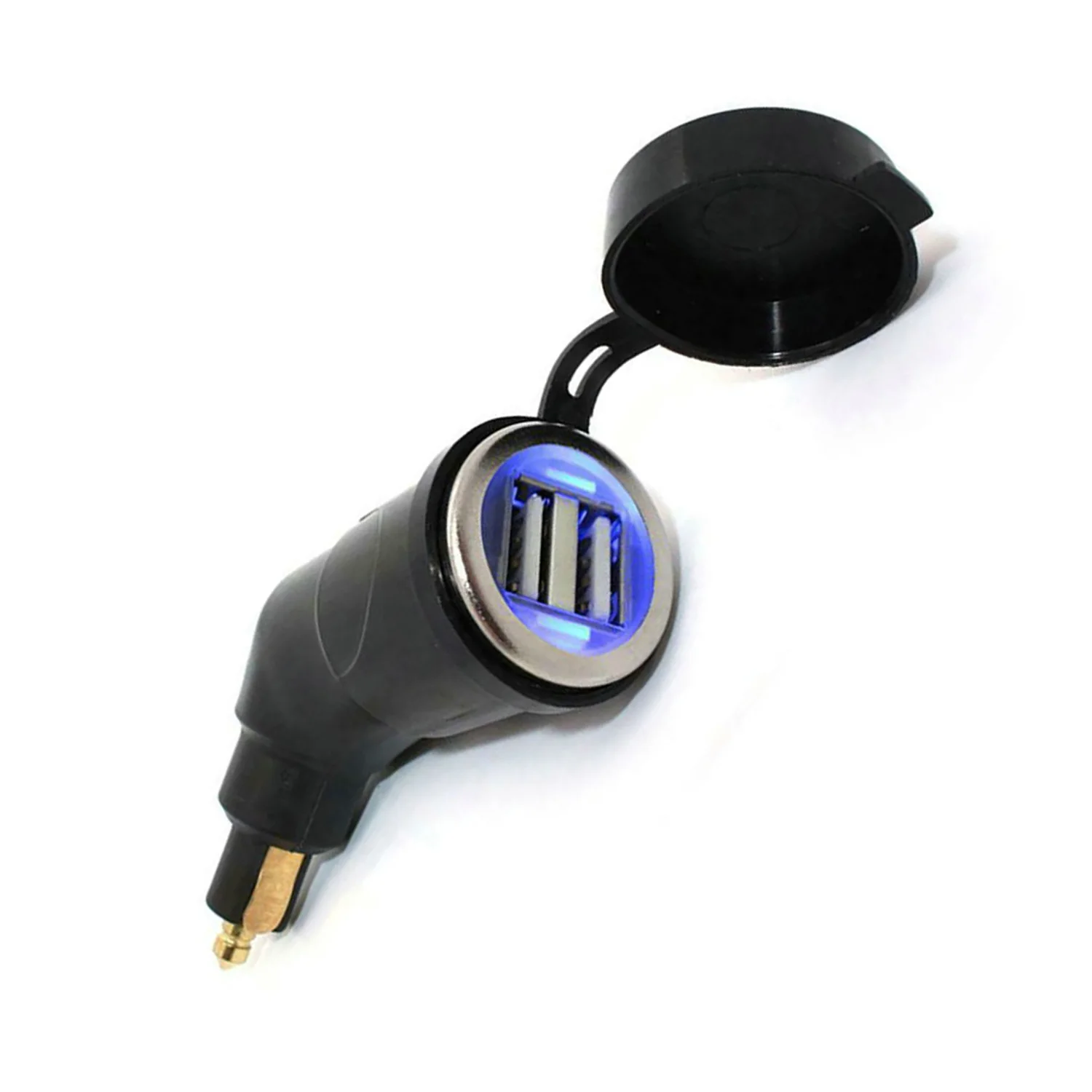 1Pcs USB Port Ladegerät Adapter Digital Display Stecker Passt Für BMW F800GS R1200GS R1200RT Motorrad Zubehör