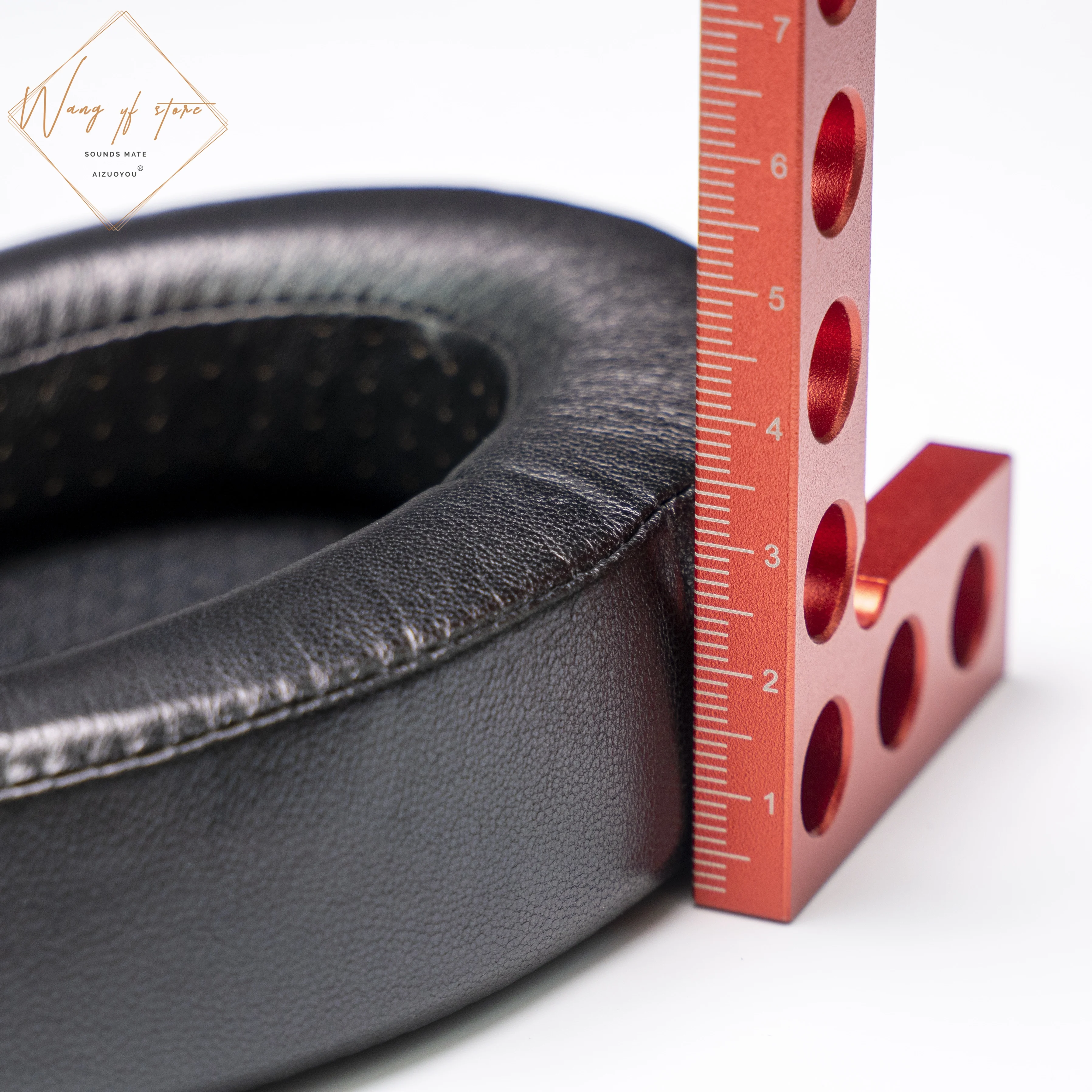 Hifiman hhe1000,he1000se,arya,ananda,ananda-bt,Edition xs,ditionx Edx-V2,jadeiiヘッドフォン用のメモリーフォームクッション